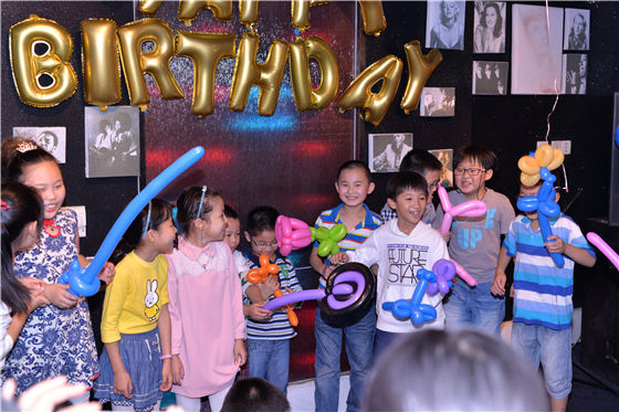 苏州建屋豪生全套房酒店举办小朋友10岁生日宴